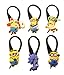 AVIRGO 6 pcs Soft Zipper Pull Charms for Backpack Bag Pendant Jacket Set # 32-3