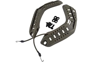HANSTRONG GEAR H World Shopping Airsoft Paintball Military Side Rail Guide Set Accessory for Fast IBH Helmet