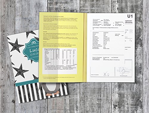 U-Heft Hülle SET Creative Royal Untersuchungsheft Hülle & Impfpasshülle personalisierbar mit Namen und Geburtsdatum - 8