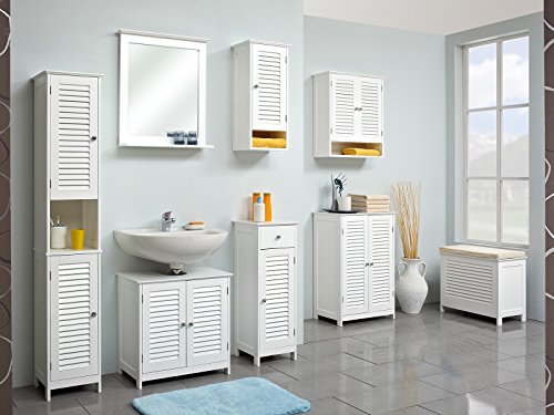 Wäschetruhe Wäschesammler Wäschebank Wäschekorb Wäschekiste Bad „Jonathan I“ - 3