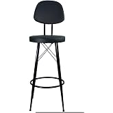 Has Bar Sandalyesi - 65 Cm Siyah 90 ile 100 Cm Arası Olan Ada & Masalara Uygundur