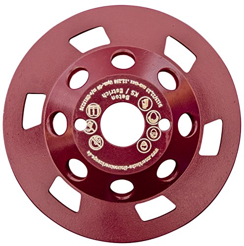 Makita Absaughaube Ø 125 mm inklusive Schleifteller für Beton, Estrich und Epoxidharz bis 1,0 mm - 4