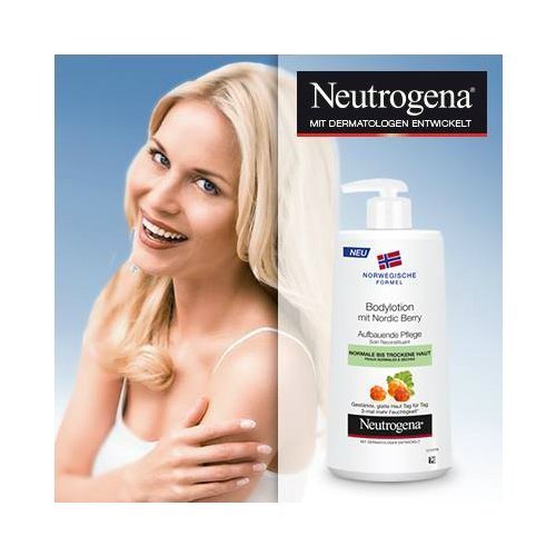 Neutrogena Nordic Berry Bodylotion, 1er Pack (1 x 400 ml) - 4