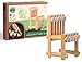 Produktbild VARIS toys Chair II Holzstuhl Baukastensystem Bauklötze Holzbausteine aus Birkenholz FSC®