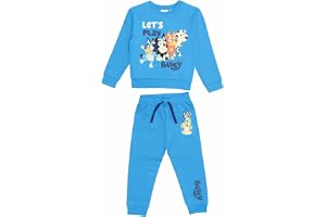 Bluey Träningsoverall för pojkar och joggingbyxor för barn blå 12 månader–6 år