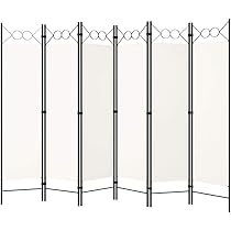 Deuba Divisorio Pieghevole 180x160cm - Separé Ambienti In Tessuto Con Struttura Metallica - Foto 10