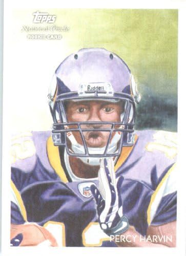 2009 Topps National Chicle #C121 Percy Harvin Minnesota Vikings Football Rookie Card (RC) Mint Condition- Shipped In