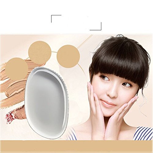 Silikon Make-up Schwamm by BLISSANY – Erleichtert das Auftragen Ihres Make-ups oder Cremes, massiert Ihr Gesicht und andere Körperpartien während der Benutzung, langlebig und hygienisch aufgrund der leichten Reinigung des Silikongels - 7