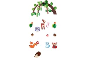 SMALL FOOT Legler 10116 Mobile Animaux Forestiers