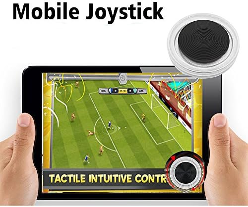 Joystick Mobile Phone Game Controlle Game Rocker Touch Screen Joypad Tablet Funny Compatible for All Touch Screen Devices temperament fashion (One)