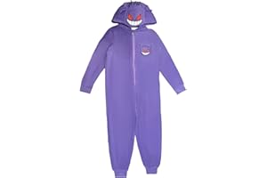 POKÉMON Pokemon - Tutina con cappuccio, Pikachu, Charmander o Gengar, età 3-12 anni