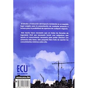 Estudio y evaluación de impacto ambiental en Ingeniería Civil (ECU)