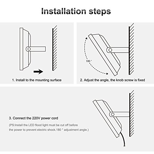 confronta il prezzo Viugreum Faro TOP DELLA GAMMA 300W Fari LED Lampade per Esterni, Impermeabili, 36000LM, LUCE BIANCA NON GIALLA (6000-6600K), Lampada Potente Super Illuminante Faretto per Giardino miglior prezzo