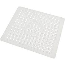 Set 2 Tappetini Per Lavello In Silicone - 31,4x26 Cm, Antiscivolo, Drenaggio Rapido - Foto 2