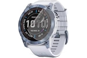 Snailcanfly Película de hidrogel 5pcs para Garmin Epix Pro (Gen 2) 47mm Smart Watch Protector de pantalla Transparente TPU Sensible al tacto, de alta definición