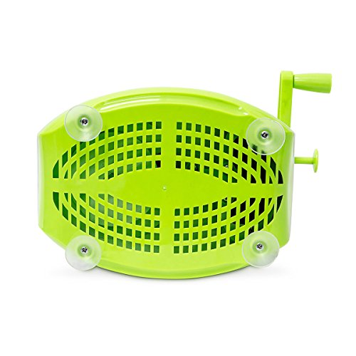 Relaxdays Apfelschäler mit Apfelschneider 2er Set aus Schälmaschine zum Apfel schälen und Apfel zerkleinern sowie als Entkerner auch ideal zum Kartoffeln schälen , grün-weiß - 8