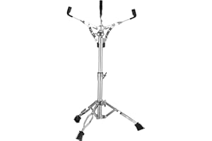 GENERIC Adjustable Snare Drum Stand for 46-62CM Drums Double Braced Tripod Heavy Duty for Practice & Stage Performance Foldable Cymbal Stand