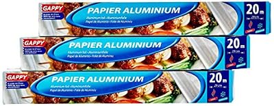 Dart France Rouleau Aluminium 29 cm X 20 m - Lot de 3