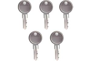 GAINSTEN 5pcs Window Lock Keys UPVC Windows restrictor Handle Key Replacement Compatible with Securistyle Universal Window Handles Lock