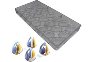 GOLDBAKING Mountain Candy Mold Hill - Molde de policarbonato para chocolate