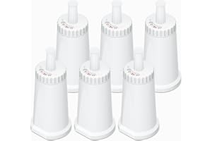 Mutital 6er-Pack Sage Wasserfilter Ersatz für Sage Kaffeevollautomat, Ersatz für Sage Barista Express Pro Wasserfilter, Water Filter für SES810/SES880/SES920/SES980/SES990/SES875/SES008/
