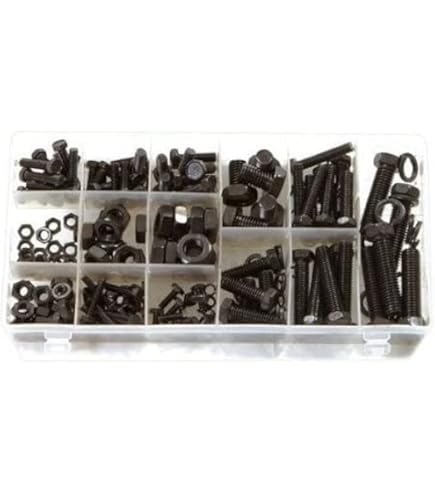 520 Pcs Hex Bolts, Nuts, And Washers Set, M3/M4/M5/M6 Stainless Steel Hexagonal Screws, Machine Screws, Full Thread Screws And Fasteners. (520 Silver