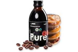 ‎TRY MOIN TryMoin – Pure – hochwertiges Bio-Kaffeekonzentrat, Kaffee auf Barista Niveau, ideal für Eiskaffee, Cold-Brew-Coffee, Cappuccino, und weitere Kreationen, 30 Kaffees pro Flasche