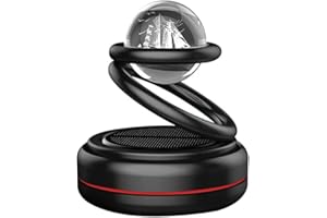 UPOSAO Car Solar Rotating Perfume Floating Planet Car Perfume Decoration for Home Office Car Rotating Floating Planet Car Aromatherapy Home Decoration Birthday Gifts