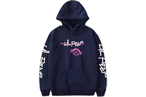 OLIPHEE Herren Kapuzenpullover Fashion Printed Straßenstil Sweatshirt Hip Hop Hoodie