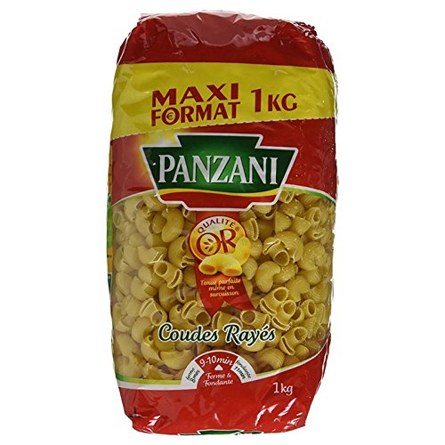 Preisvergleich Produktbild Panzani Pasta Ellenbogen gestreift 1 kg