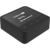 Oehlbach BTR Innovation 5.2 - Bluetooth Transmitter und Receiver (Sender/Empfänger) in aptX Qualität, OLED Display, 20 Stunde