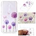 Produktbild Redmi Note 4 Hülle, Xiaomi Redmi Note 4 Hülle, Anlike Xiaomi Redmi Note 4 (5,5 Zoll) Schutzhülle Cover Case Weiche TPU Ultra Dünn Flexibel Transparent Silikon Handy Hülle Bunte Muster Design Schutzhülle für Xiaomi Redmi Note 4 (5,5 Zoll) - Löwenzahn
