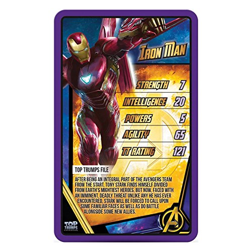 Top Trumps Marvel Avengers Infinity War Card Game 5036905032742 Ebay