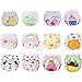 Aubig 12 PcsBaby Boys Girls Toddler Toilet Pee Potty Training Pants Cartton Underwear Size L