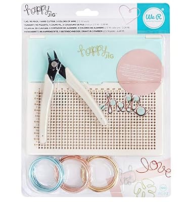 We R Memory Keepers WR Tool Happy Jig Wire&PegKit, Multicolore, 1