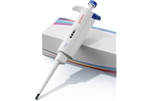 PRECIPETTE 5-50μL Pipettatori monocanale Micropipetta Pipettatore autoclavabile regolabile Micropipetta per laboratorio singolo pipetta Autoclavabile Attrezzo da Laboratorio 5-50μl