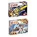 Produktbild Lego Star Wars 2er Set 75214 75215 Anakin's Jedi Starfighter + Cloud-Rider Swoop Bikes