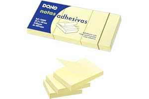 dohe - 3 bloki z 100 samoprzylepnymi karteczkami, 37 x 50 cm, żółte (75000)