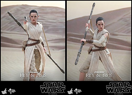 Hot Toys HT902612 1:6 Scale Rey and BB-8 Figure Set