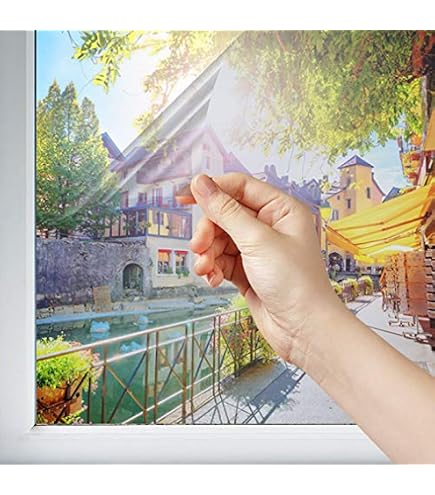 Film Sécurité Anti-Effraction Incolore DIMEXACT – 120 Microns, Pose Extérieure, 75 Cm × 0,5 M – Protection Chocs & Bris De Glace