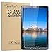 Produktbild Vivibel Panzerglas Schutzfolie für Samsung Galaxy Tab A 10.1, Panzerglasfoli mit [2.5D abgerundete Kanten ] [9H Härte] [Kristall-klar [Kratzfest] [Luftbläschen-frei] für Samsung Galaxy TAB A 10.1