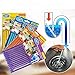 Produktbild 48 Stück Sani Sticks Drain Cleaner Sticks Abfluss Sticks Rohrreinigungsstab Enzym-Abfluss-Entstopfer-Sticks Enzymreiniger Abflussreiniger Abflussrohr rein clean Rohrreiniger für Badewanne Pipeline