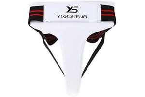 DIOCHE Women Taekwondo Groin Guard - Boxing Karate Jockstrap Crotch Protector with Ergonomic Fit - S Size for Optimal Coverage
