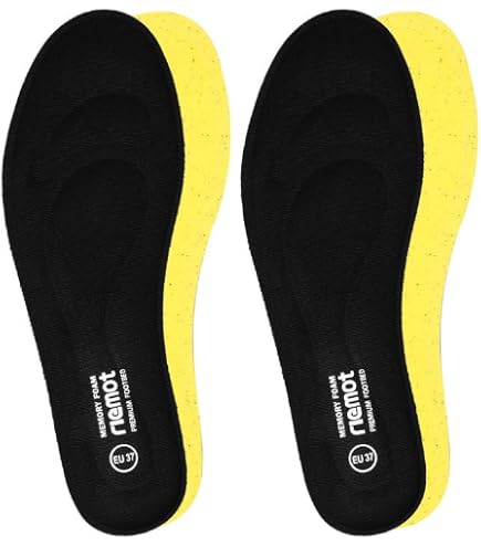Soft Memory Foam Shoe Insoles For Men And Women Breathable, Deodorizing, Shock Absorbing, Massage Sport Insoles For Running, Sports, And Everyday Use From Sellerstore06, $9.23