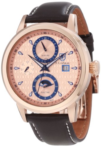 S.Coifman Herren- Armbanduhr Analog Quarz SC0207