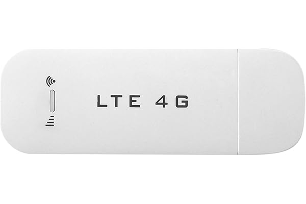 Clé USB LTE 4G / 3G intégrée,USB Adaptateur Réseau à Haute Vitesse UL50M/DL150Mbps 8 Utilisateurs WiFi Pocket Hotspot Mobile avec Fonction WiFi, sans Fonction WiFi (avec WiFi)
