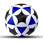 Arsimo Football Ball, Number 5, PVC Leather, Machine Stitched, Multi Color, 680-700 mm