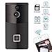 Produktbild EPTEK @ 16 GB TF-Karte + HD 720 P WiFi Wireless Smart Door Bell Video-Sicherheitskamera Echtzeit-Video Zwei-Wege-Audio-Gegensprechanlage PIR-Bewegungserkennung, Nachtsicht, Smart Monitor