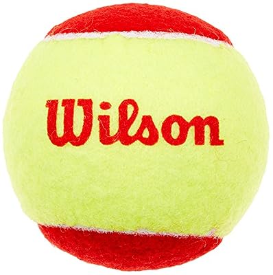 Wilson Starter Easy Balles de tennis enfant Rouge/jaune - lot de 12