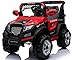 Produktbild POLIZEI JEEP SUV POWER KINDER ELEKTRO AUTO 2x SITZE KINDERFAHRZEUG 12V KINDER FAHRZEUG, 2xMOTOR, RC MP3/USB (Rot)